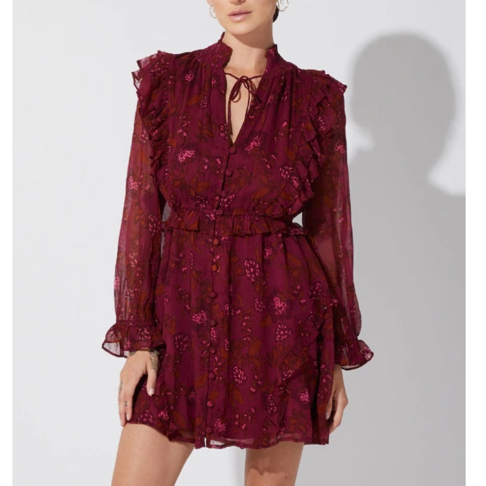Tuckernuck Cleobella Everly Mini Dress in Botanical Floral Size S